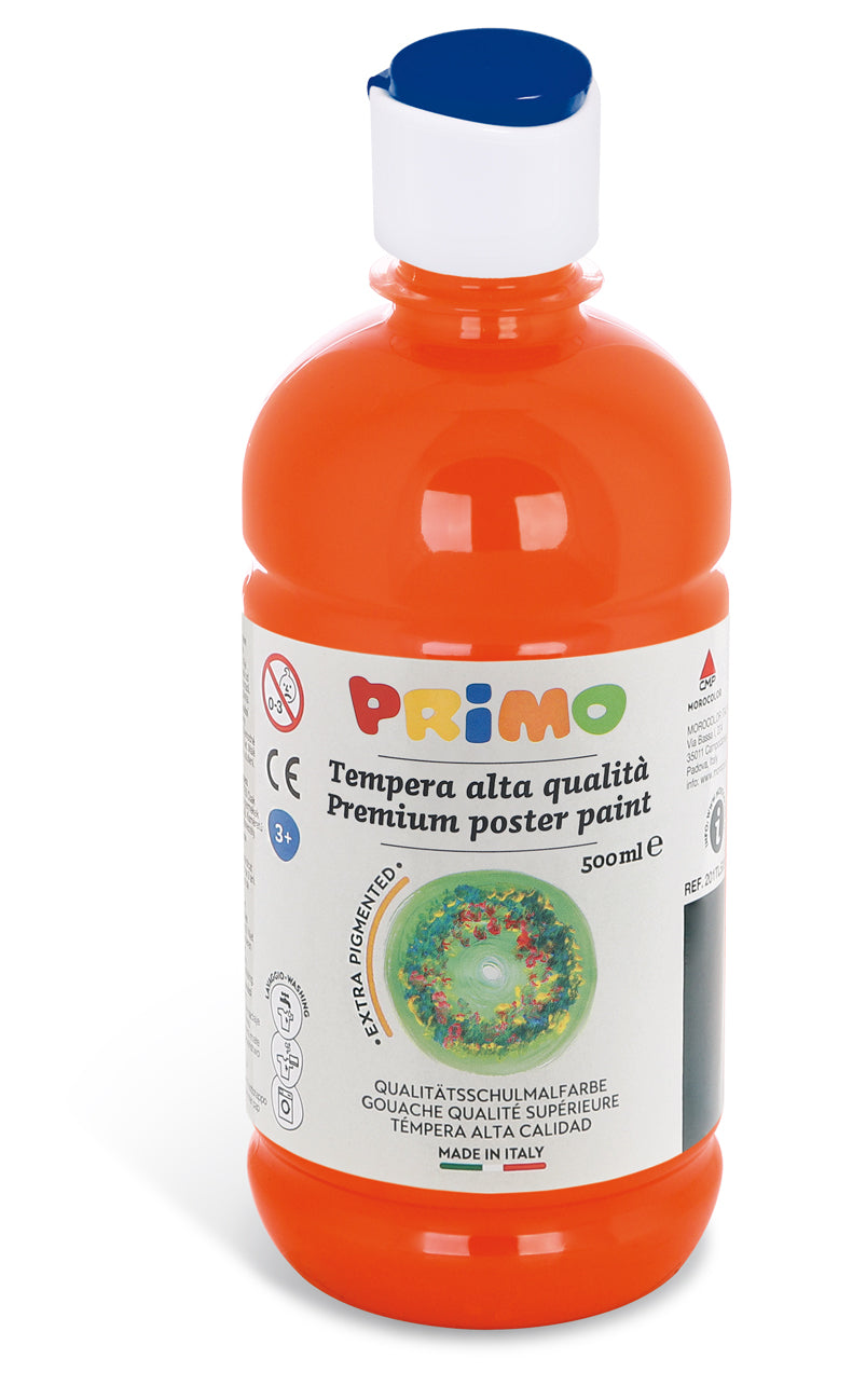 Primo Ready-Mix Poster Paint with Flow Control Cap - 500ml