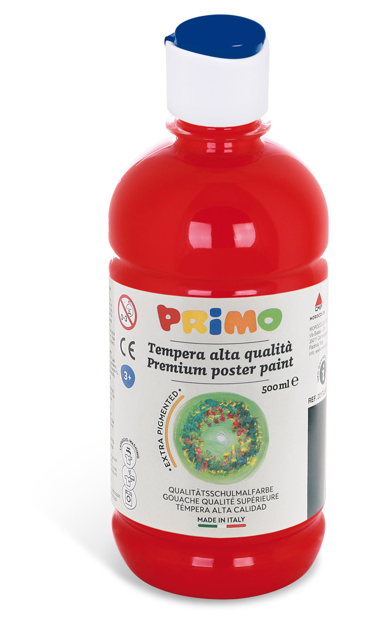 Primo Ready-Mix Poster Paint with Flow Control Cap - 500ml