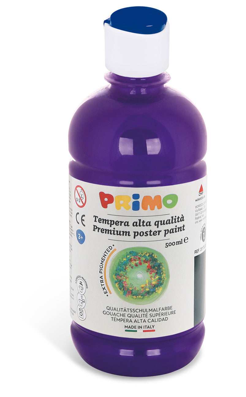 Primo Ready-Mix Poster Paint with Flow Control Cap - 500ml