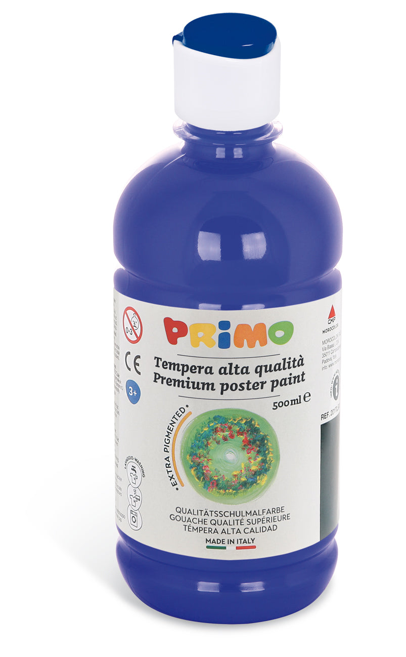 Primo Ready-Mix Poster Paint with Flow Control Cap - 500ml