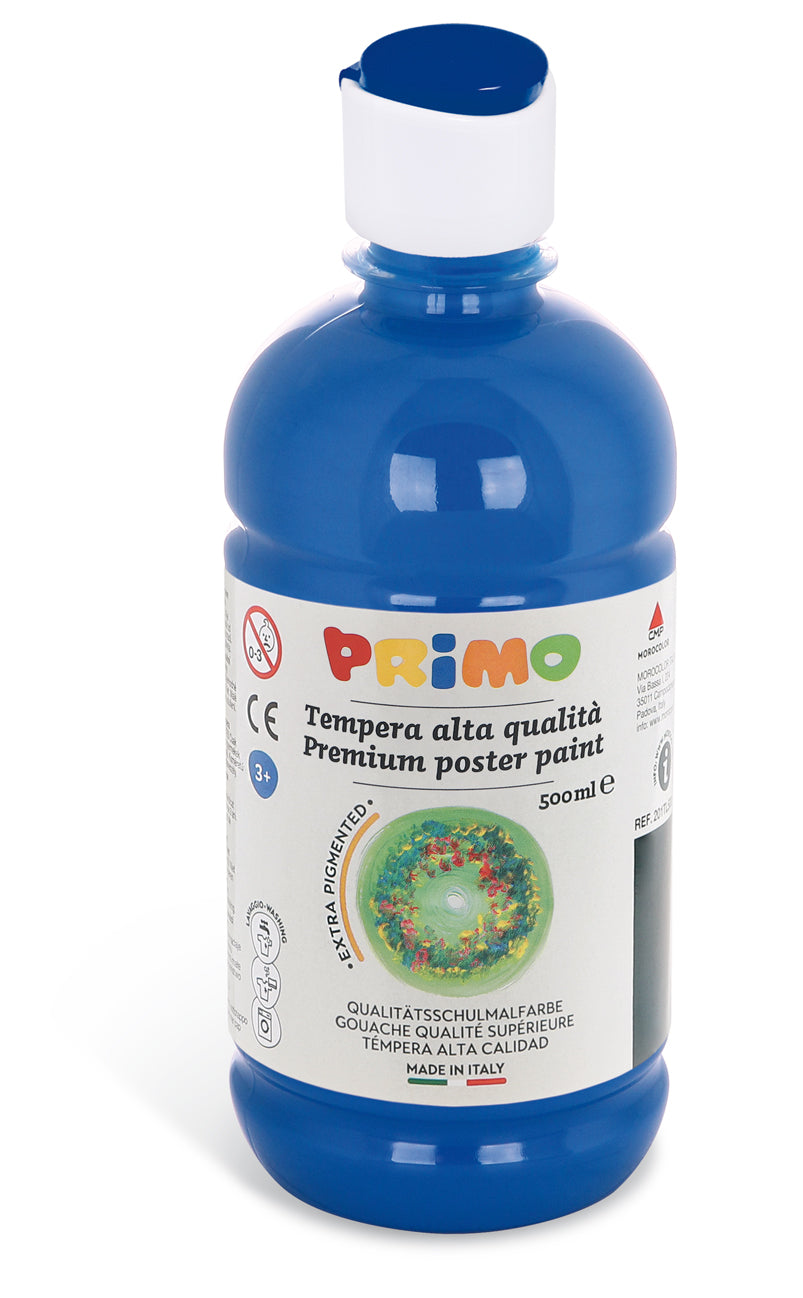 Primo Ready-Mix Poster Paint with Flow Control Cap - 500ml