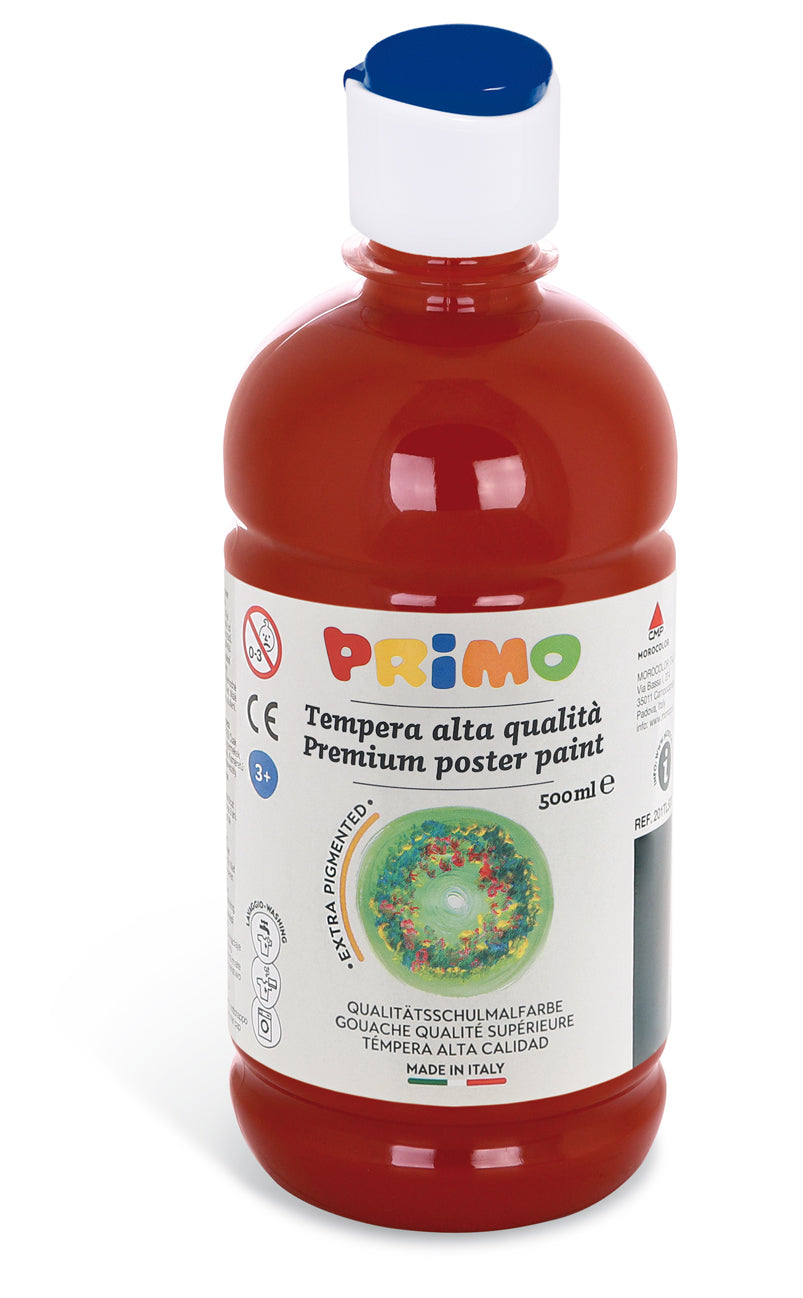 Primo Ready-Mix Poster Paint with Flow Control Cap - 500ml