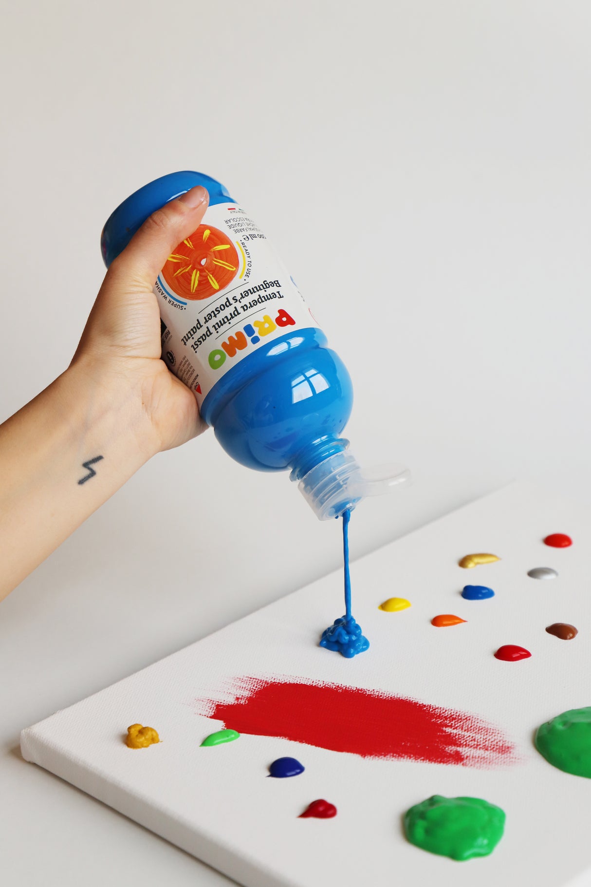 Primo Ready-Mix Poster Paint with Flow Control Cap - 500ml