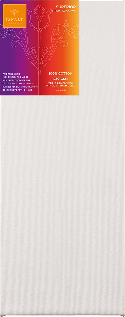 Panart Superior Stretched Cotton Canvas - 280gsm