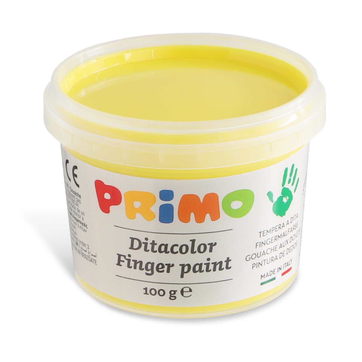 Primo Finger Paint Pots 100g Multipurpose Box – 6 Colors
