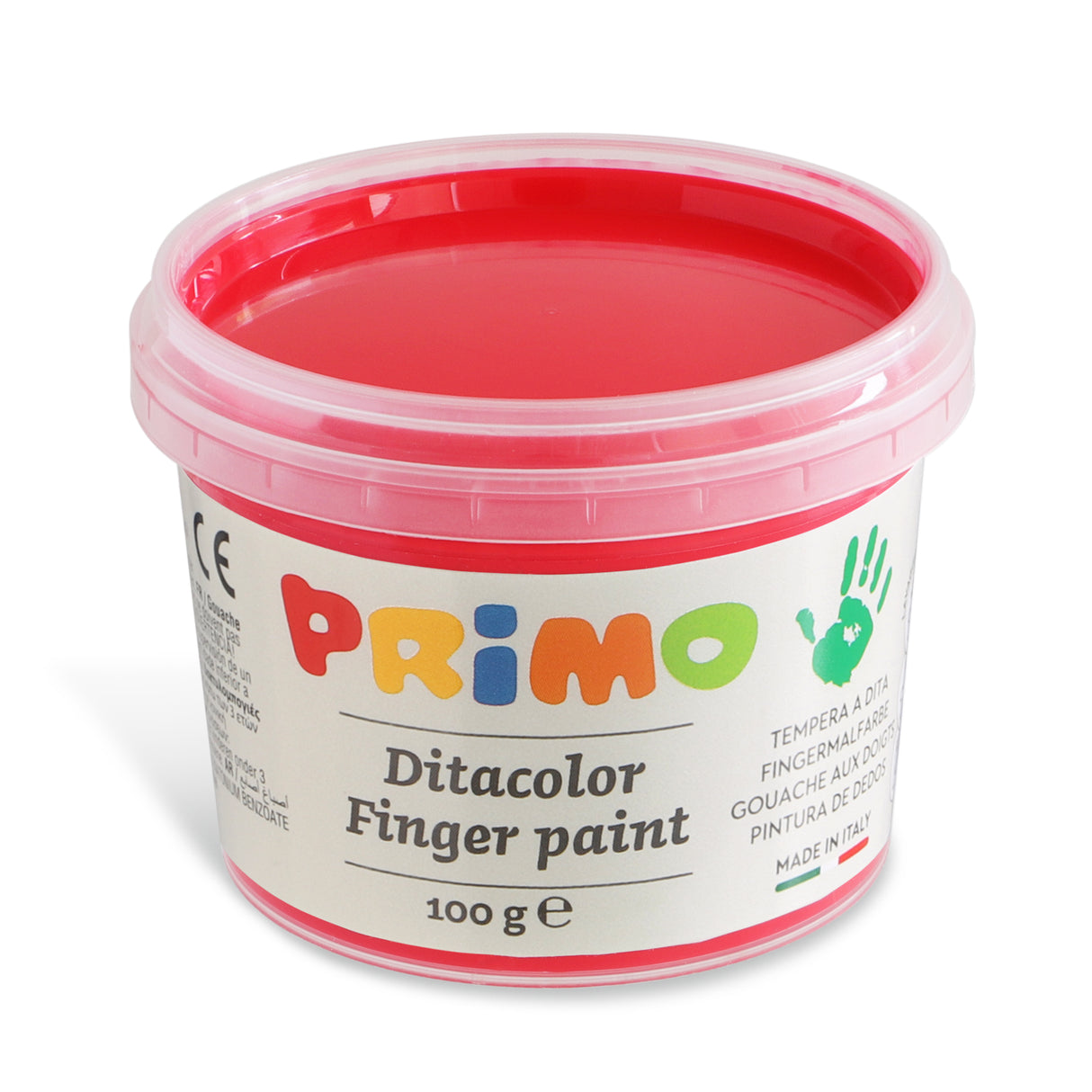 Primo Finger Paint Pots 100g Multipurpose Box – 6 Colors