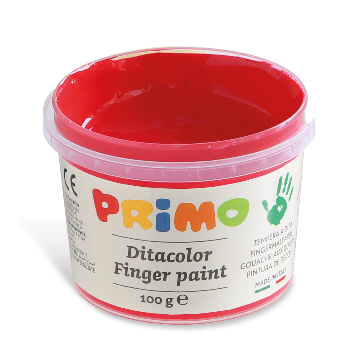 Primo Finger Paint Pots 100g Multipurpose Box – 6 Colors