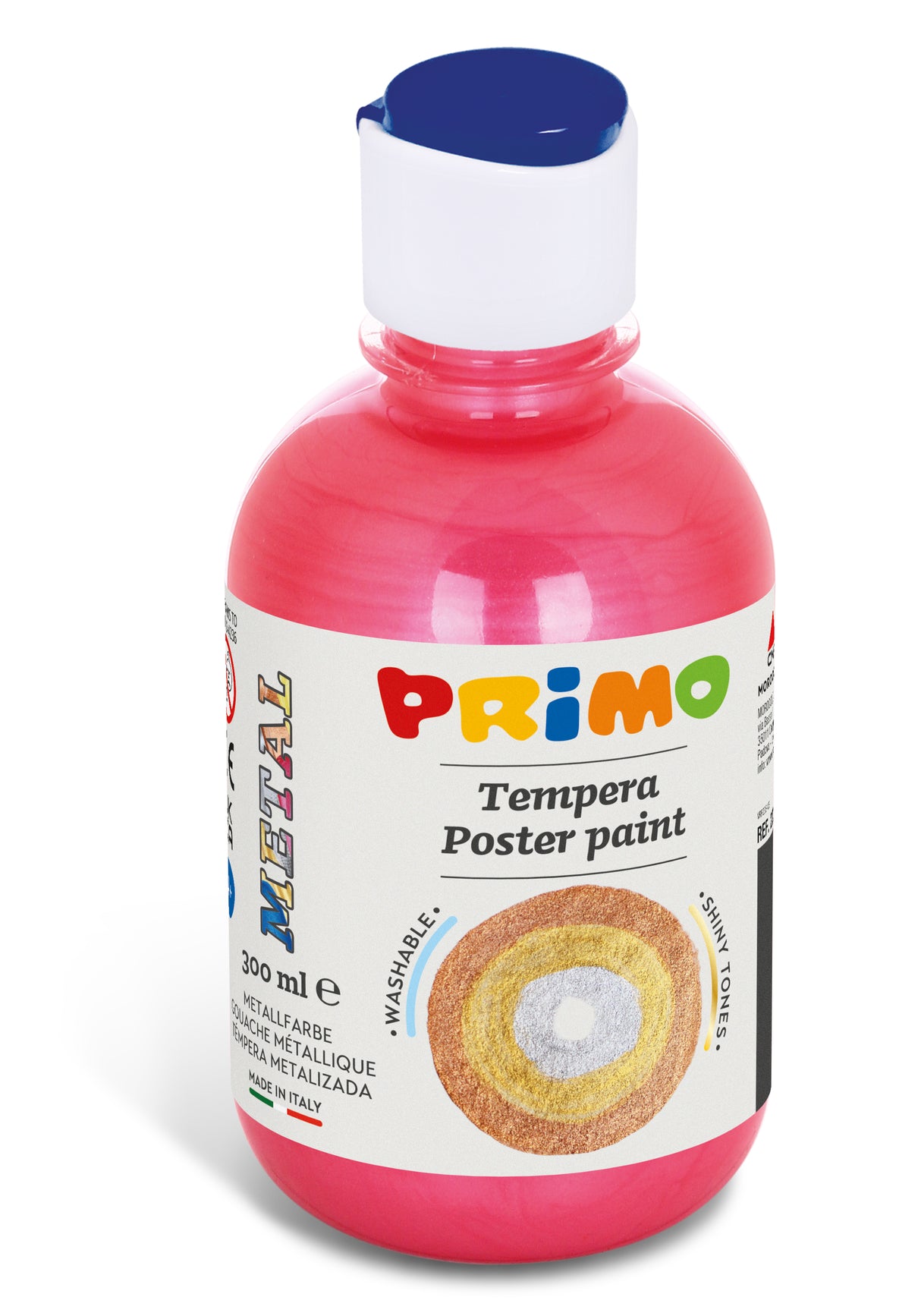 Primo Ready-Mix Metallic Poster Paint Bottle - 300ml