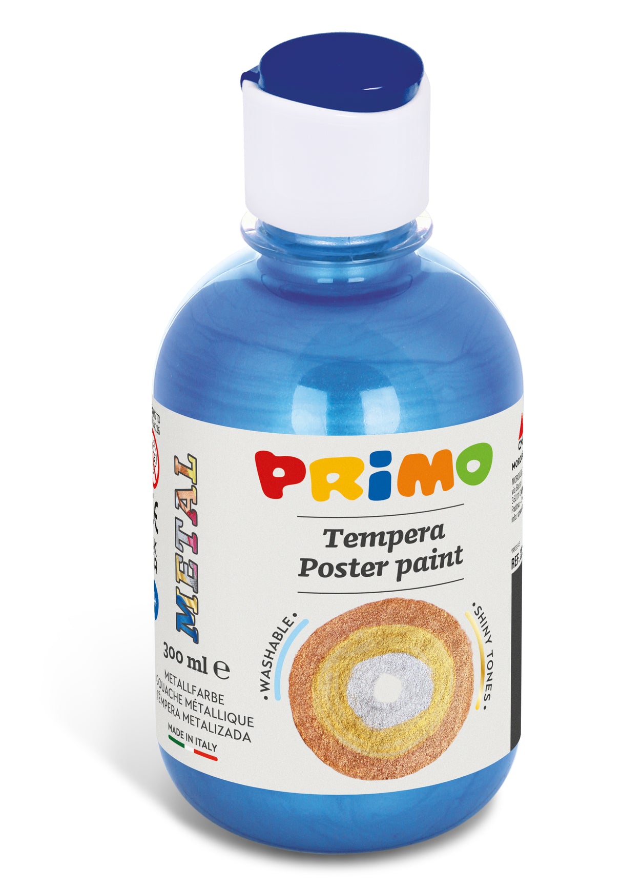 Primo Ready-Mix Metallic Poster Paint Bottle - 300ml