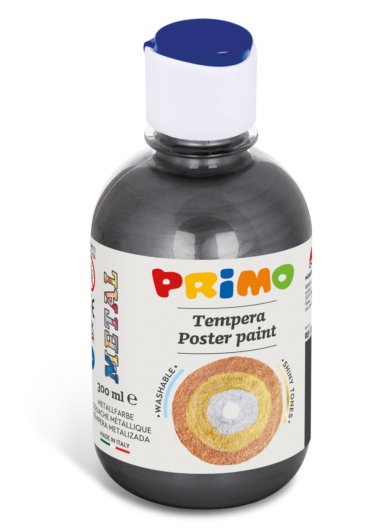 Primo Ready-Mix Metallic Poster Paint Bottle - 300ml