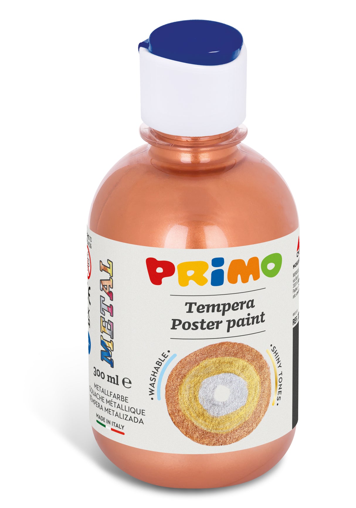 Primo Ready-Mix Metallic Poster Paint Bottle - 300ml