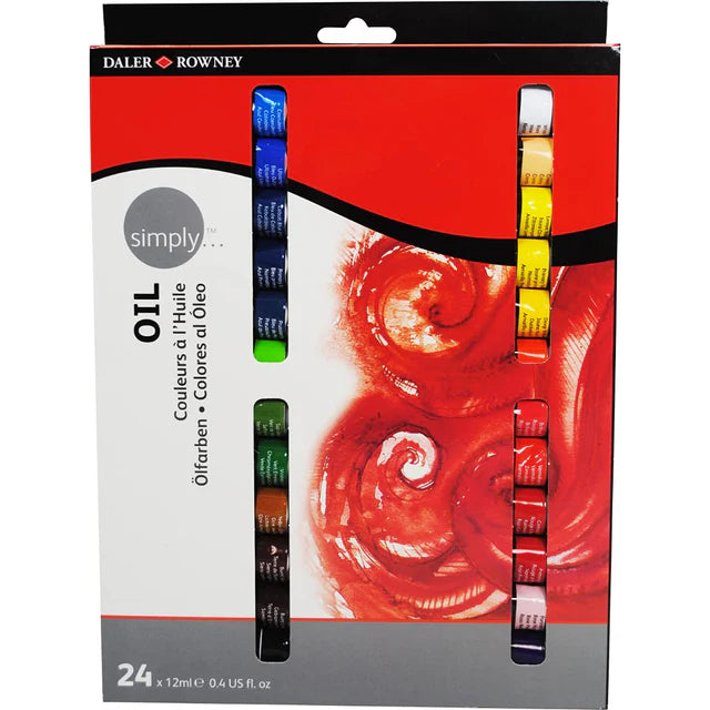 Daler Rowney Simply Oil Color Tube Set