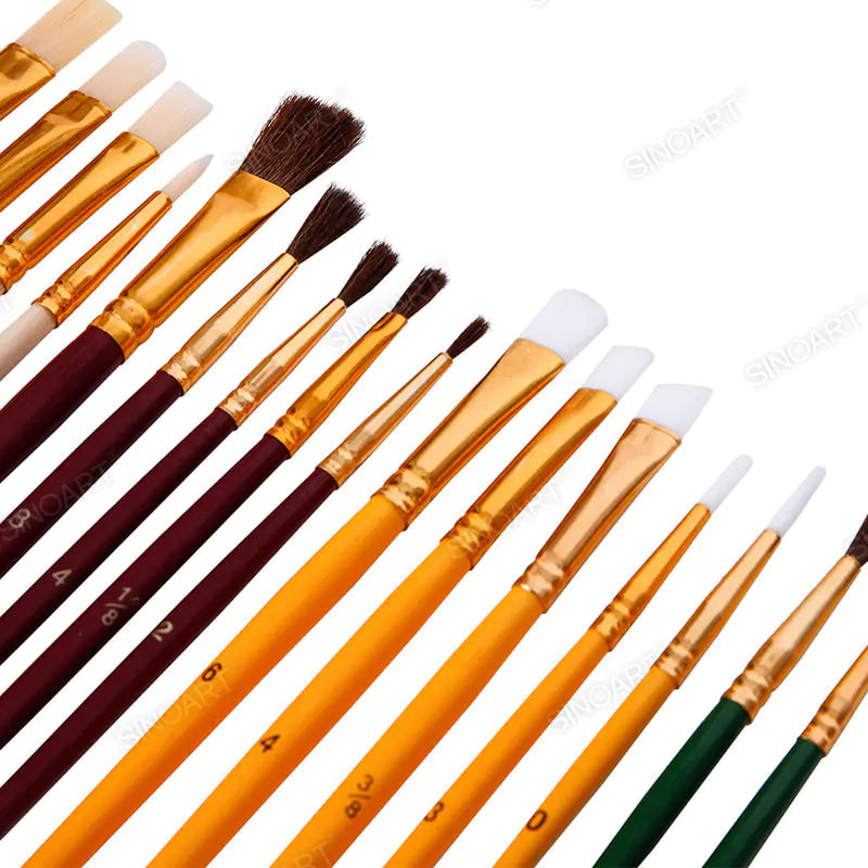 Sinoart Value Pack Brush Set of 25Pcs