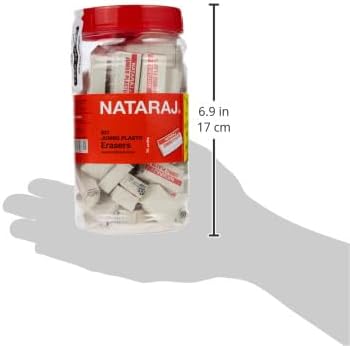 Nataraj Jumbo Plasto Erasers – 70-Piece Value Pack