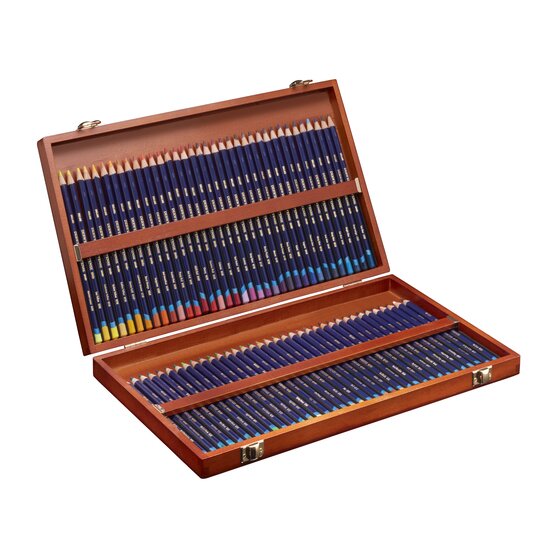 Derwent Inktense Pastel Pencils - 48 Wooden Box