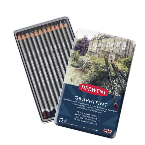 Derwent Graphitint Pencils Tin