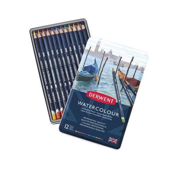Derwent Watercolour Pencils Tin