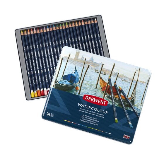 Derwent Watercolour Pencils Tin