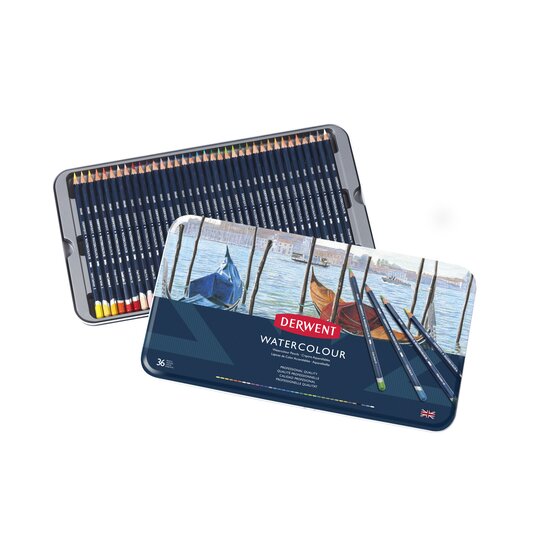 Derwent Watercolour Pencils Tin