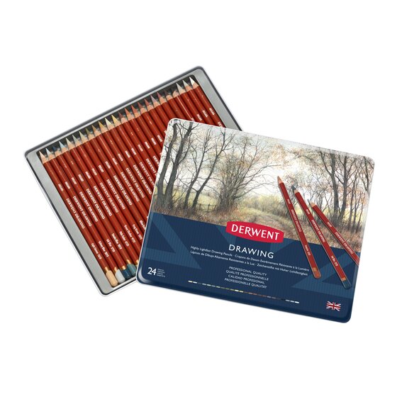 Derwent Drawing Pencils Tin