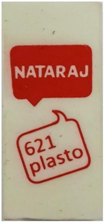 Nataraj 621 Plasto Erasers Jar Pack of 100