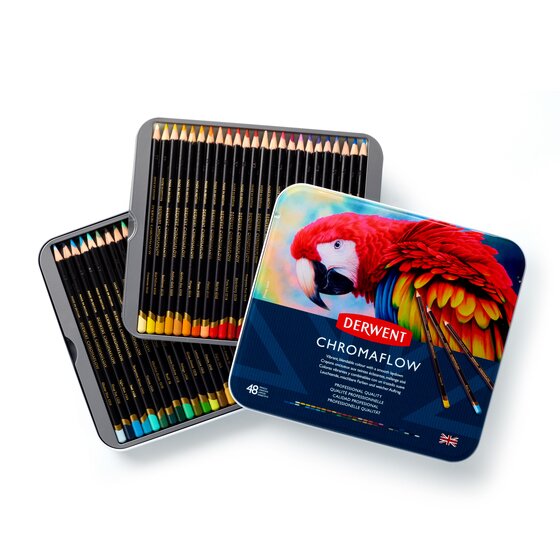 Derwent Chromaflow Pencils Tin
