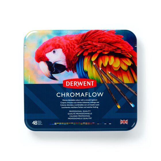 Derwent Chromaflow Pencils Tin