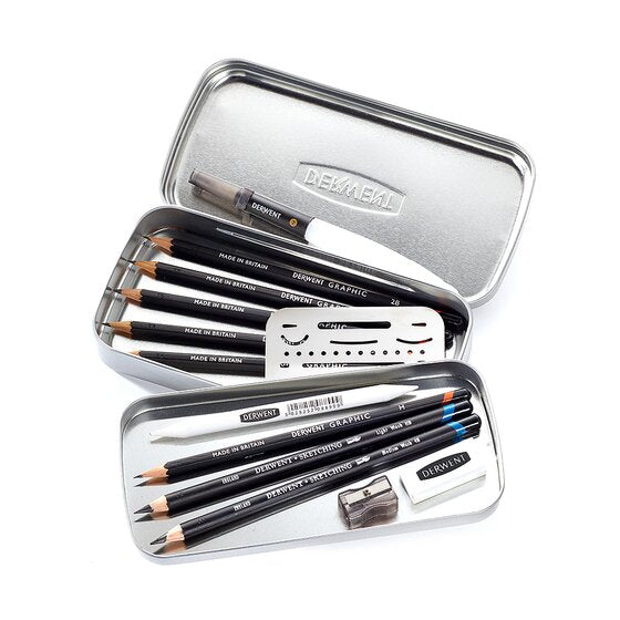 Derwent Line & Wash Sketching Set - Z