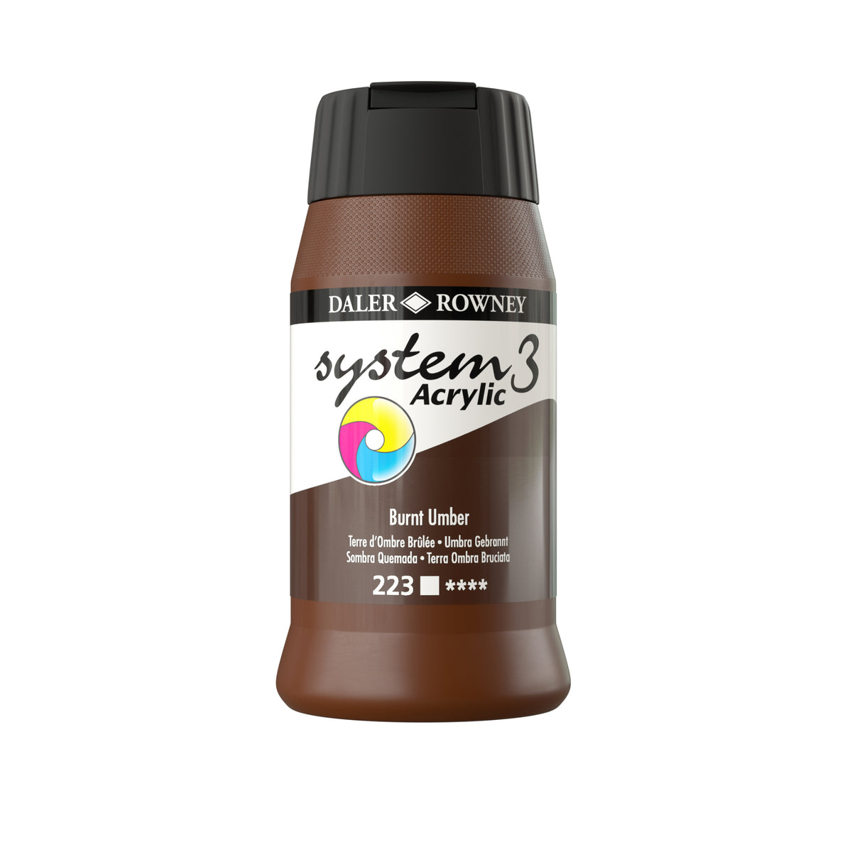 Daler Rowney System3 Acrylic Colours - 500ml