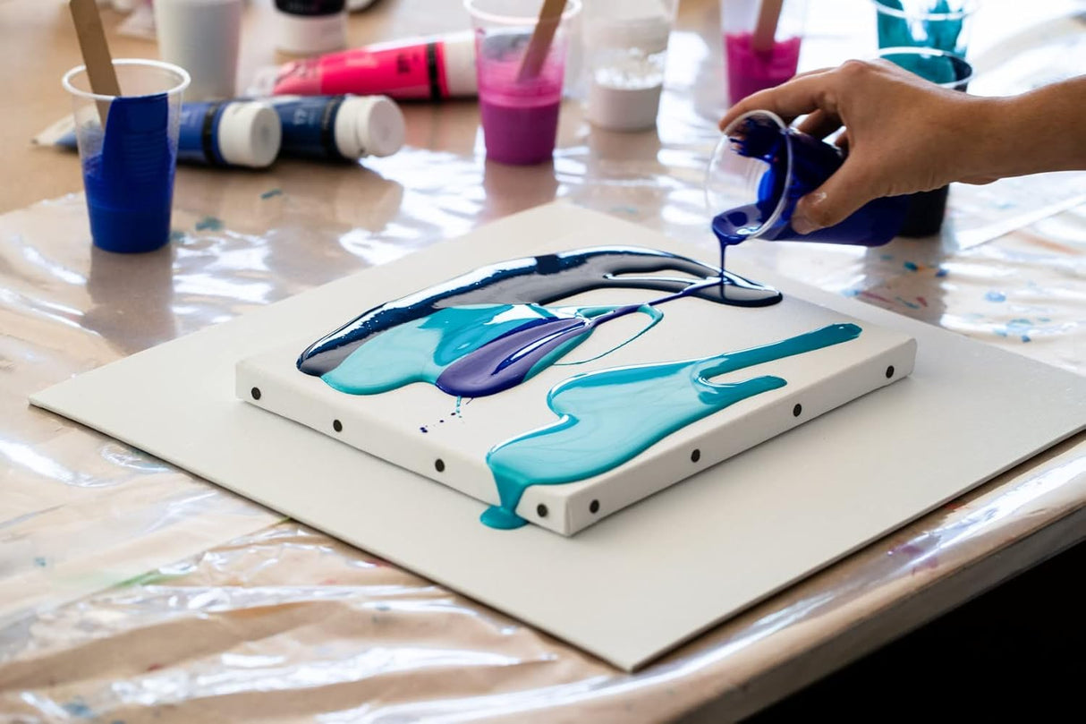 Pebeo Acrylic Pouring Paint Set - 6x118ml