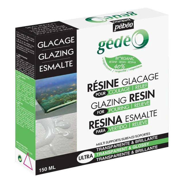 Pebeo Gedeo Glazing Resin Bio Kit
