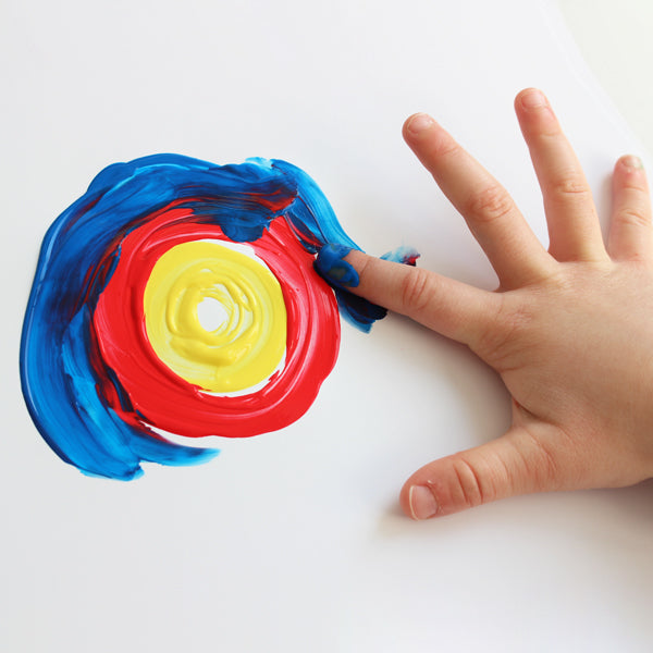 Primo Finger Paint Pots 100g Multipurpose Box – 6 Colors