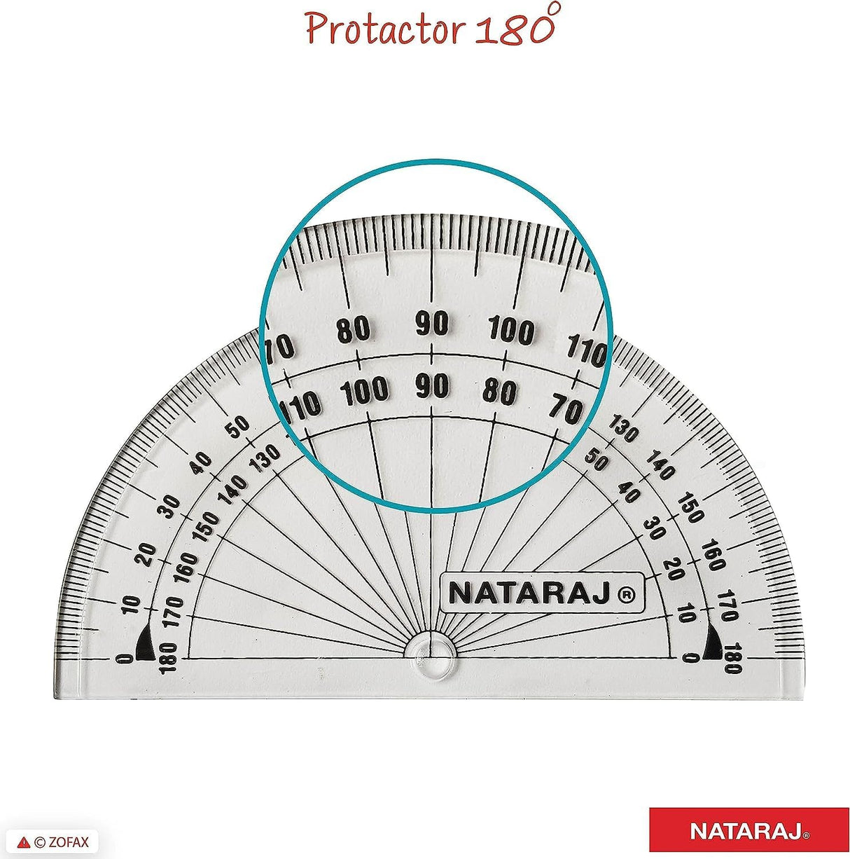 Nataraj Construct Mathematical Instrument Set with Metal Lead Box