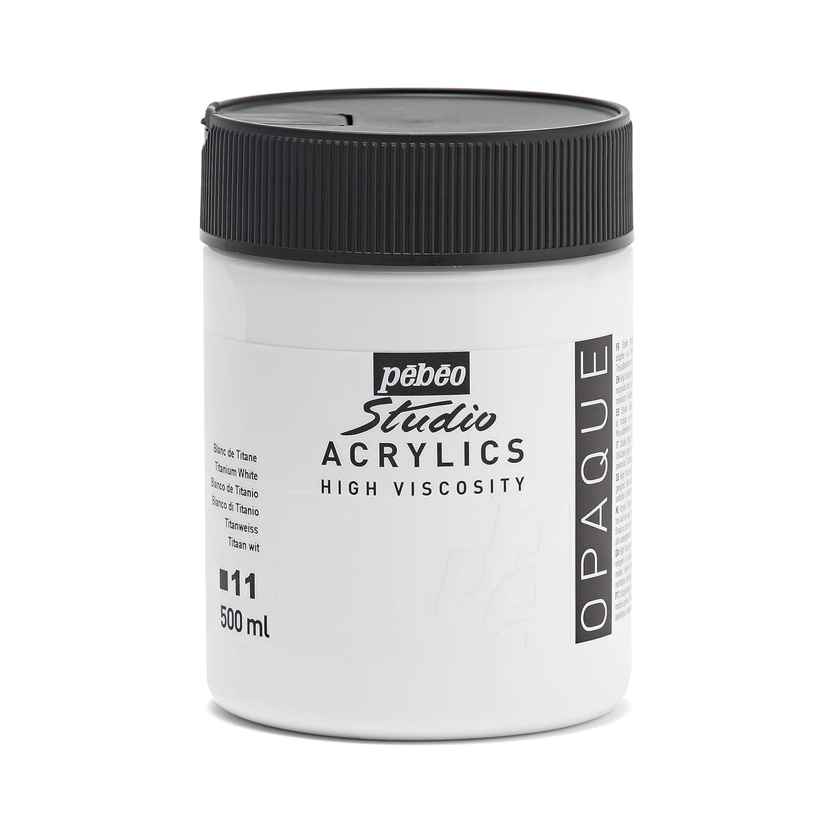 Pebeo Studio Acrylic High Viscosity Paint - 500ml