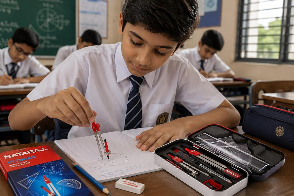 Nataraj Ultimax Mathematical Instrument Set