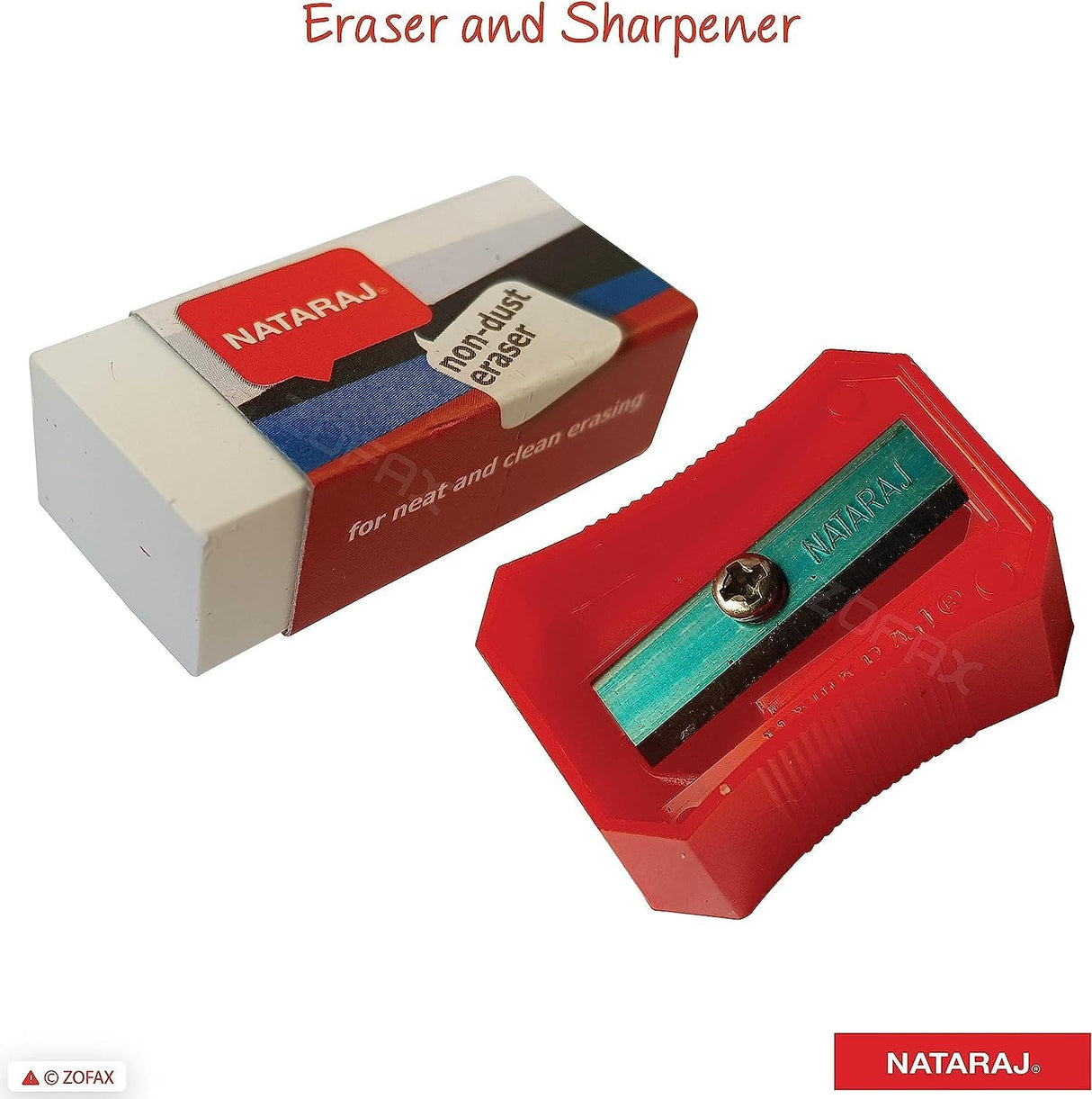 Nataraj Construct Mathematical Instrument Set with Metal Lead Box