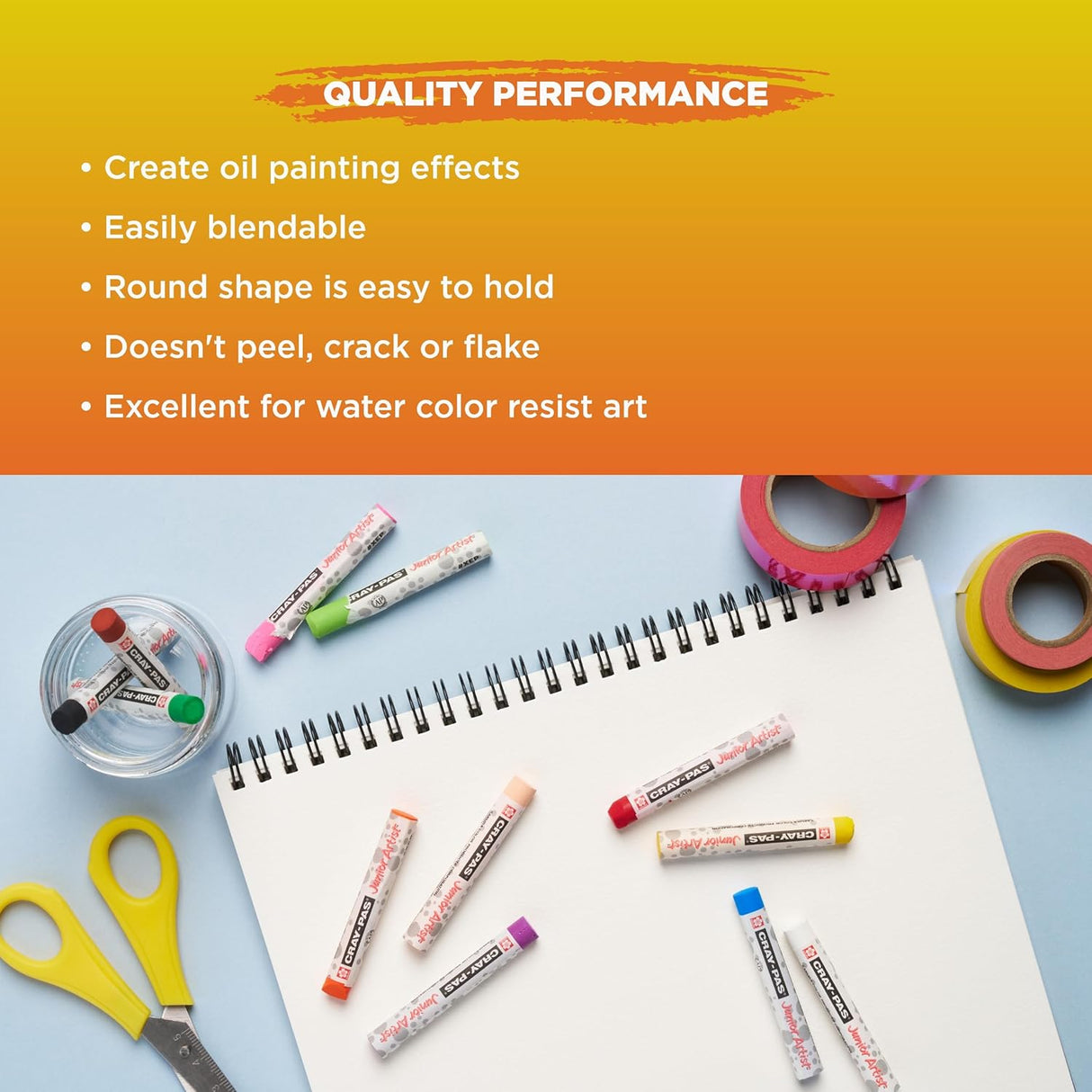 Sakura Cray-Pas Junior Artist Oil Pastel Set of 25 colors