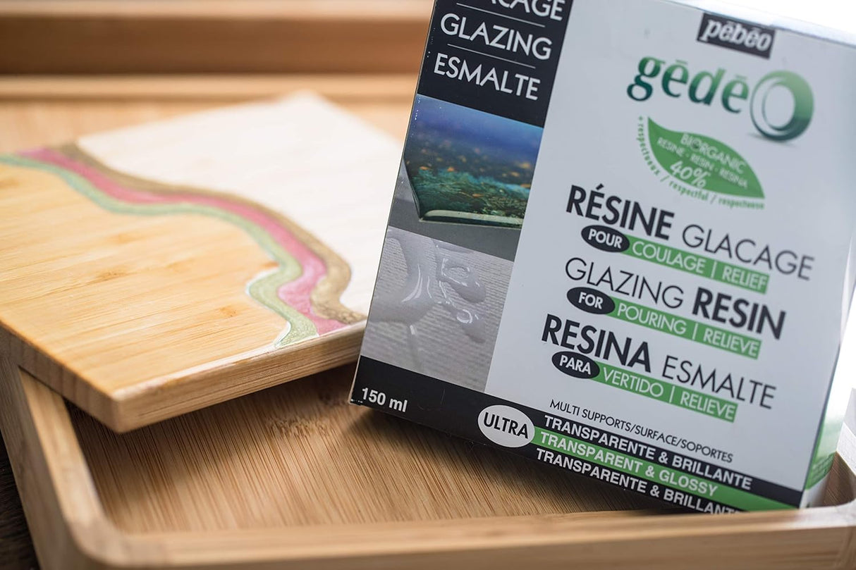 Pebeo Gedeo Glazing Resin Bio Kit