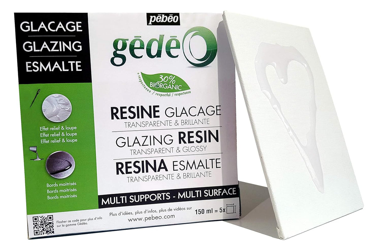 Pebeo Gedeo Glazing Resin Bio Kit