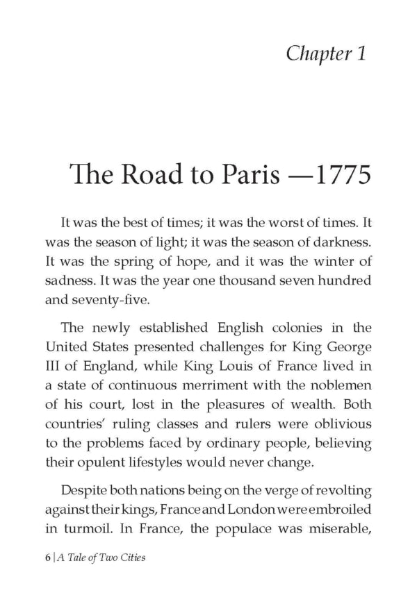 DREAMLAND CLASSIC TALES - A Tale of Two Cities - Illustrated Abridged Classics for Children with Practice Questions