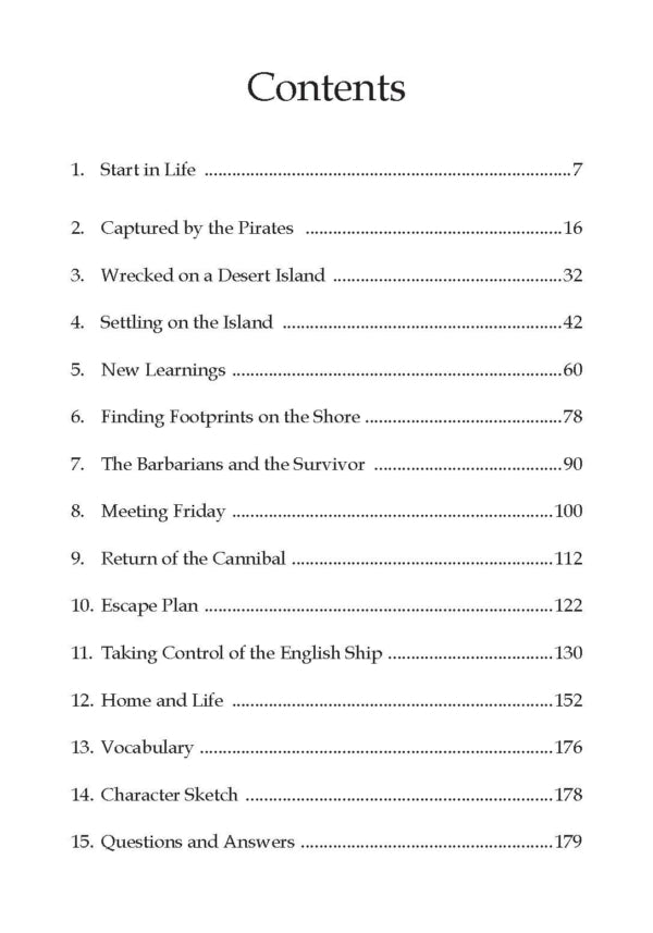 DREAMLAND CLASSIC TALES - Robinson Crusoe - Illustrated Abridged Classics for Children with Practice Questions