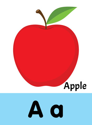 DREAMLAND Flash Cards Alphabet - 30 Double Sided Wipe clean Flash Cards