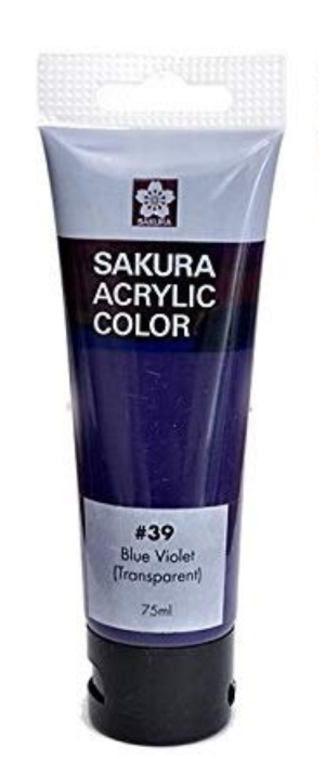 Sakura Acrylic Colors – 75ml Tube