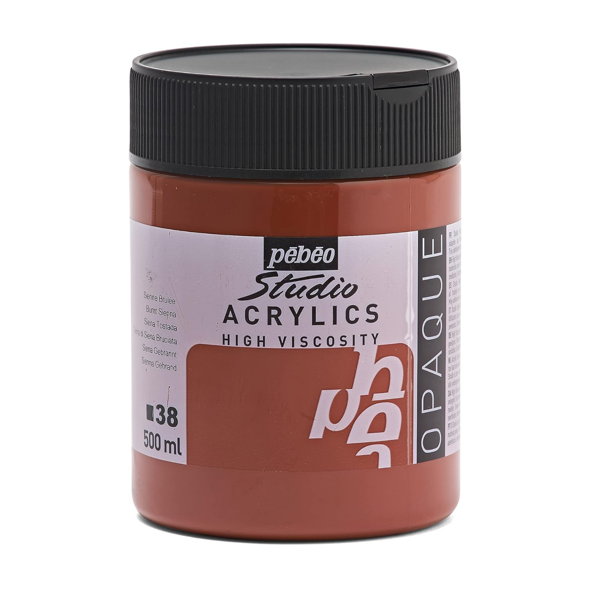 Pebeo Studio Acrylic High Viscosity Paint - 500ml