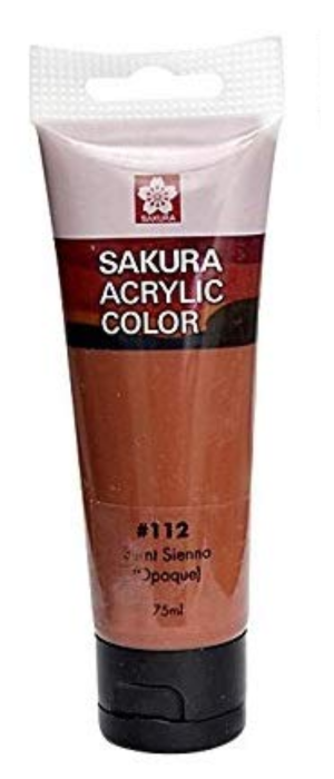 Sakura Acrylic Colors – 75ml Tube