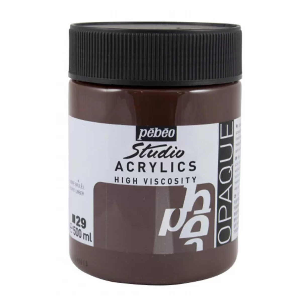 Pebeo Studio Acrylic High Viscosity Paint - 500ml