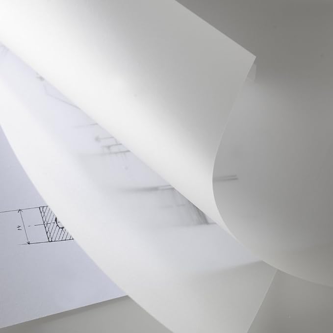 Canson Tracing Paper Roll – 40/45 gsm, 0.375 × 20 m