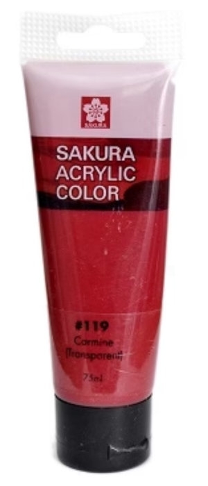 Sakura Acrylic Colors – 75ml Tube
