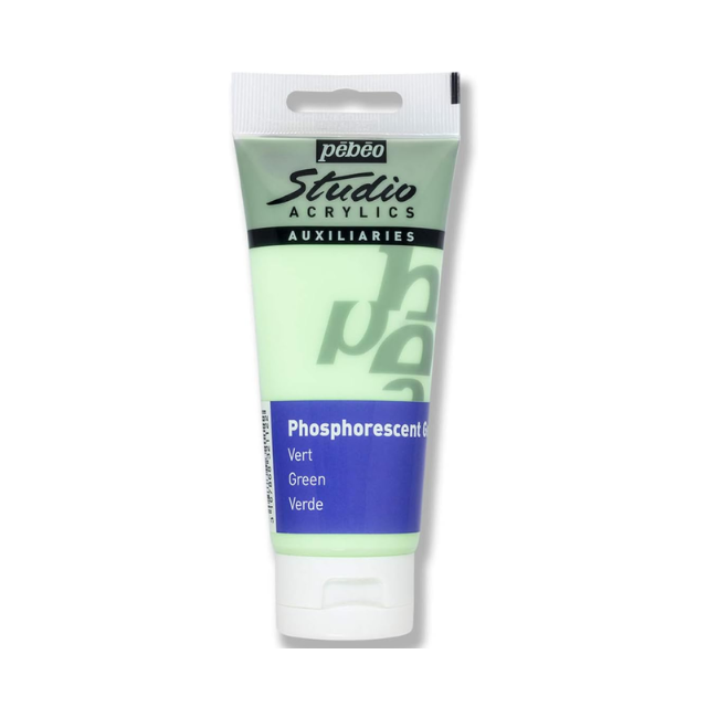 Pebeo Studio Acrylics Phosphorescent Gel – 100ml