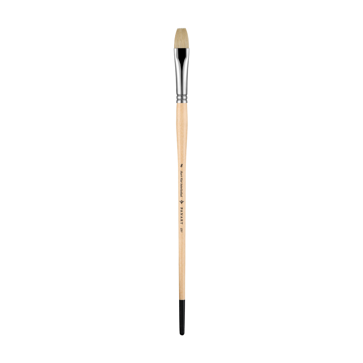 Panart White Bristle Bright Long Handle Brushes - 231